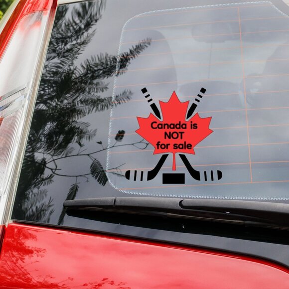 Canada Is NOT for Sale Sticker – Patriotic Vinyl Decal - Picture 3 of 3